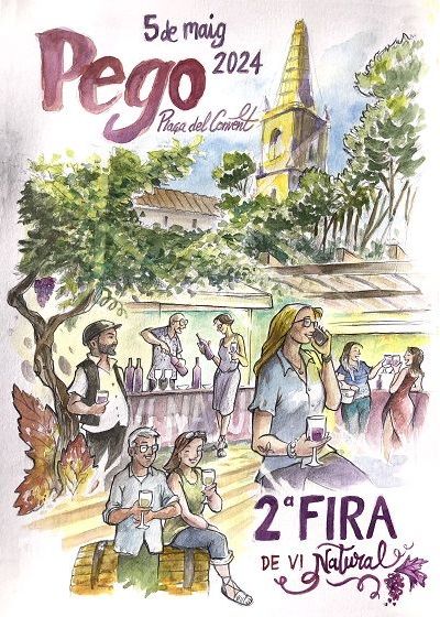 Cartel 2a Feria de Vino Natural