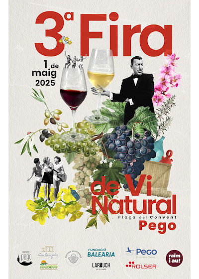 Cartel 3a Feria de Vino Natural