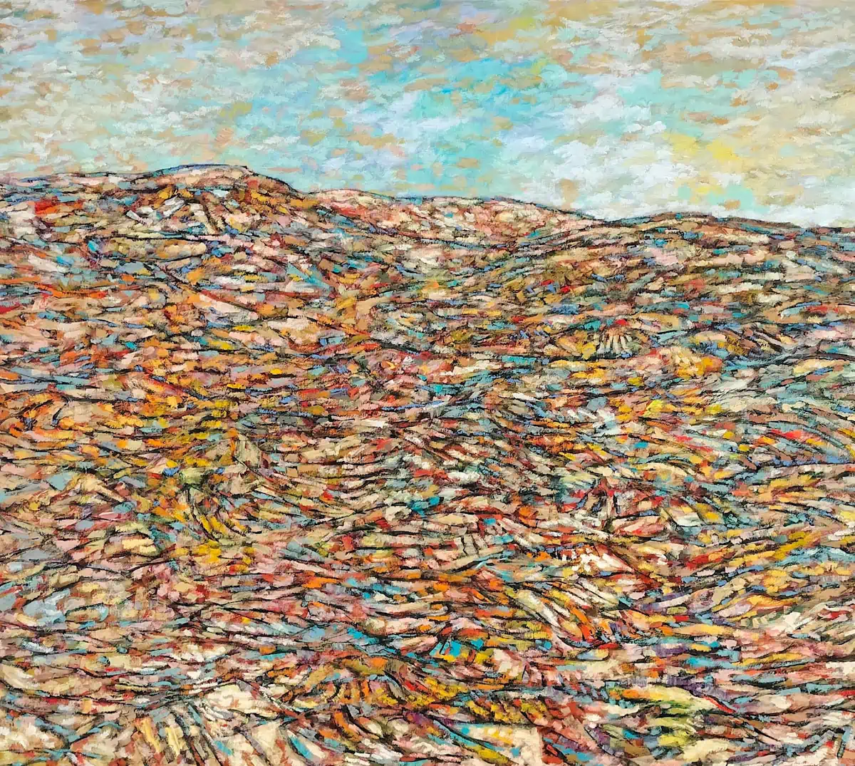 Paisatge, pintura de Juan Tarrega