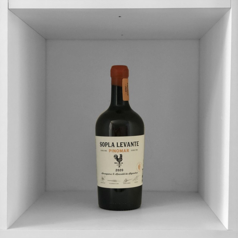 Pinomar, vino blanco orange de Sopla Levante